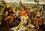 Joos van Cleve Altarpiece of the Lamentation (central) painting